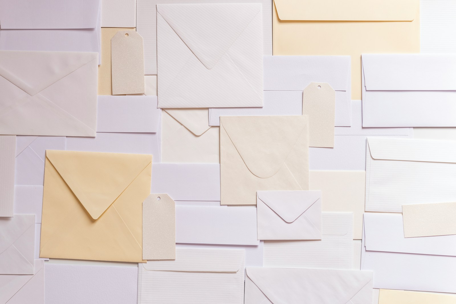 Photo by Joanna Kosinska envelope paper lot